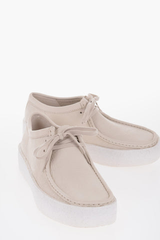 Nubuck Leather CUP Wallabee Shoes with Crepe Sole