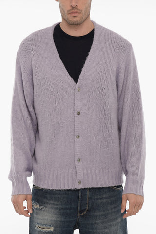 Cardigan in Tinta Unita con Scollo a V