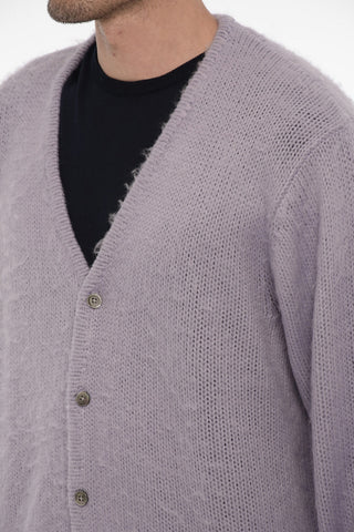 Cardigan in Tinta Unita con Scollo a V