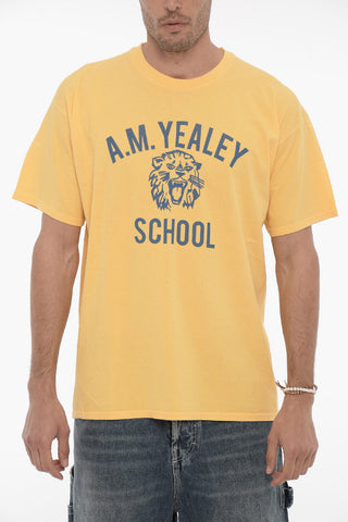 Front Printed Crew-neck T-Shirt