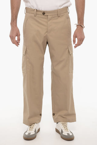 Regular Waist Solid Color THE HUNTER Cargo Pants