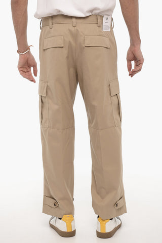 Regular Waist Solid Color THE HUNTER Cargo Pants