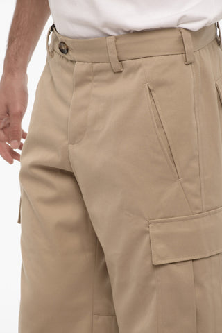 Regular Waist Solid Color THE HUNTER Cargo Pants