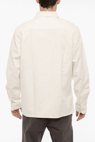 Cotton Twill FLORALA Overshirt with Double Breast Pocket