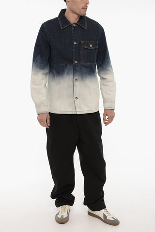 Giubbotto in Denim Effetto Bleached