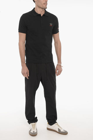 FRED PERRY 3-Buttons Polo shirt with Metal Logo