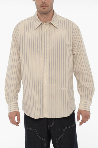 Awning Striped Poplin Cotton Shirt
