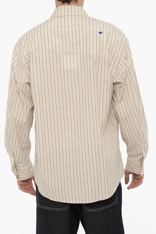 Awning Striped Poplin Cotton Shirt