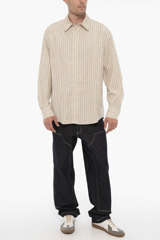 Awning Striped Poplin Cotton Shirt