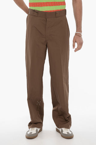 POP TRADING COMPANY Straight Leg Nylon Pants