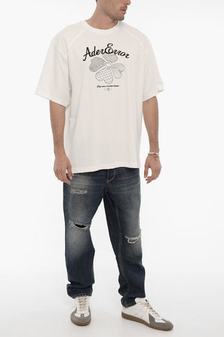 Embroidered Crew-neck T-Shirt