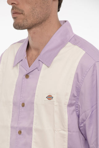 Two-Tone WESTOVER Shirt with Logoed-Buttons
