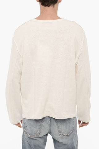 Lightweight INVERTED Crew-Neck Sweatshirt