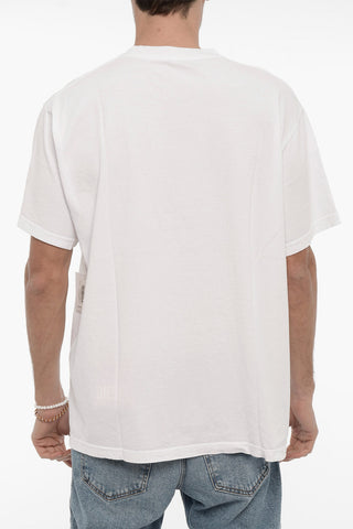 Contrasting Printed Cotton UNISEX Crew-neck T-shirt