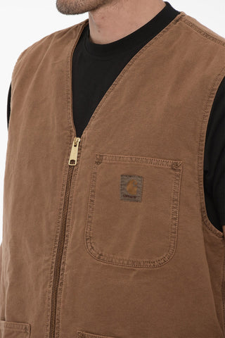 Sleeveless Utility Jacket