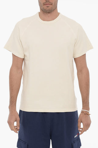 T-shirt Girocollo BEND In Motivo Nido D'ape