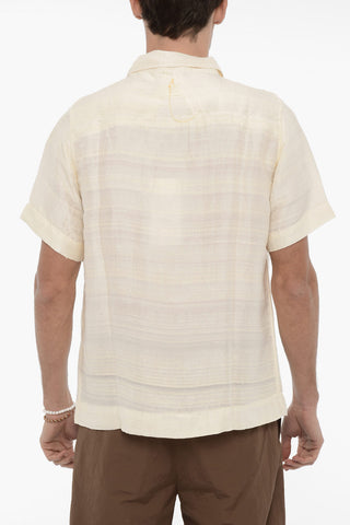 Short Sleeve Silk Shirt