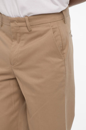 Twill Pants KURT with Hidden Button Closure