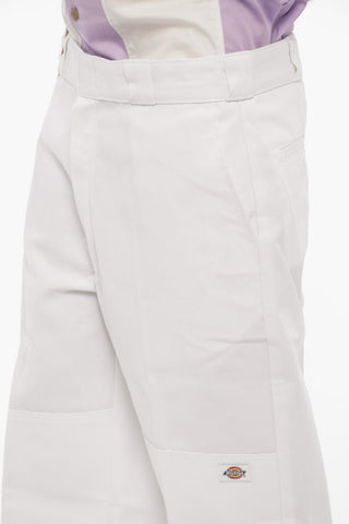 Belt Loops Cotton Twill Pants