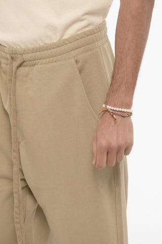 Brushed Cotton Joggers with 4 Pockets