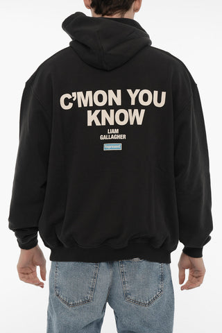Felpa Hoodie LG MAINE ROAD Con Maxi Stampa Frontale