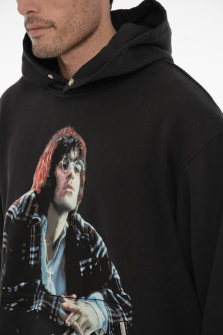 Felpa Hoodie LG MAINE ROAD Con Maxi Stampa Frontale