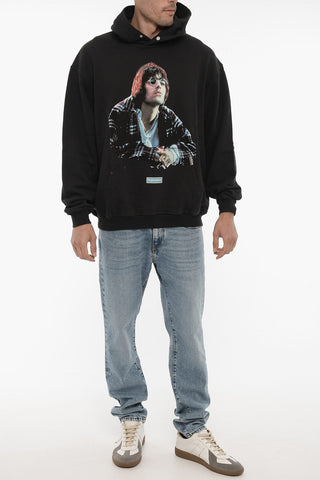Felpa Hoodie LG MAINE ROAD Con Maxi Stampa Frontale