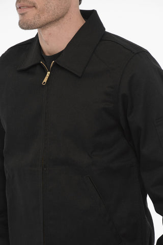 Giubbotto in Twill con Chiusura Zip