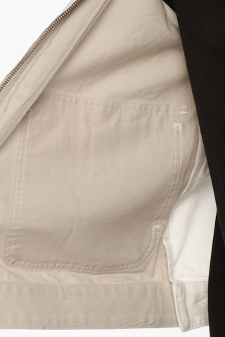 Giubbotto Leggero Bicolore con Chiusura Zip