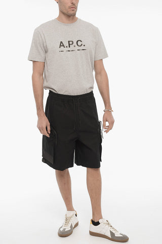 Shorts Cargo a quadri Rip Stop 