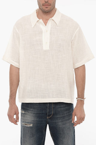 Shorts Sleeve Shirt with 3-Buttons
