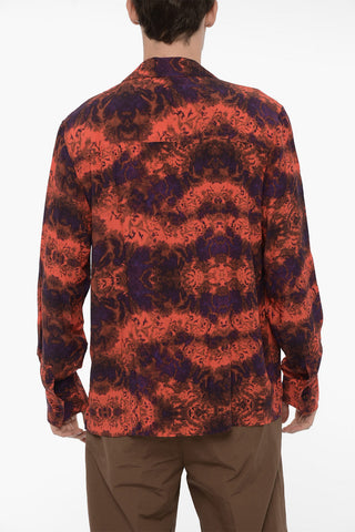 Camicia RED SEA Effetto Tie-Dye con Taschino