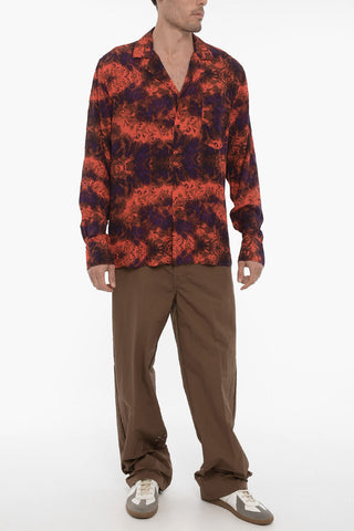 Camicia RED SEA Effetto Tie-Dye con Taschino