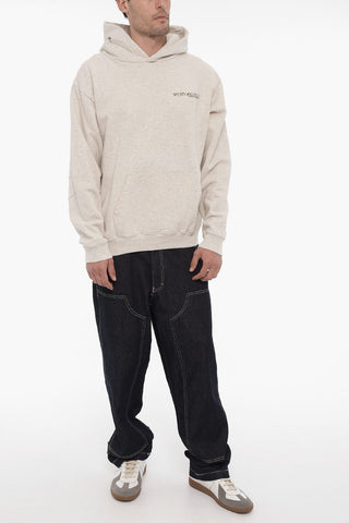 Patch Pocket Fleeced-Cotton UNISEX Hoodie