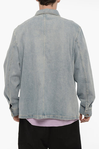Denim Jacket with Patch Breast Pocket