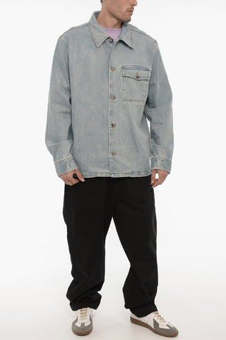 Denim Jacket with Patch Breast Pocket