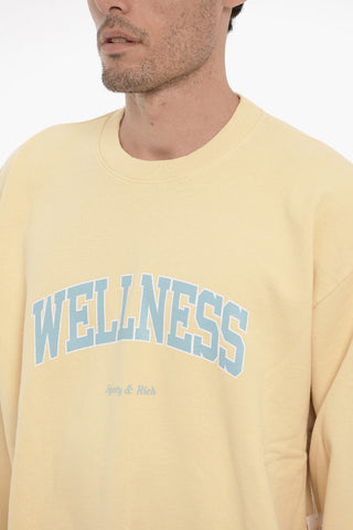Frontal Maxi Printec Fleeced-Cotton Crew-neck Sweatshirt