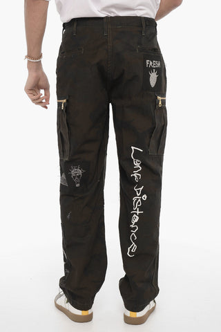 Camouflage Printed Cargo Pants
