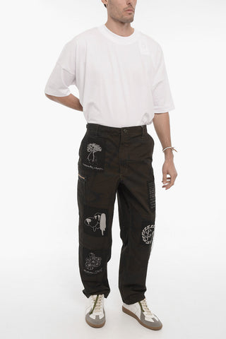 Camouflage Printed Cargo Pants