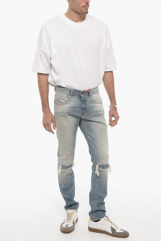 Distressed Effect Straight Leg D STRUKT Jeans 17cm L.32
