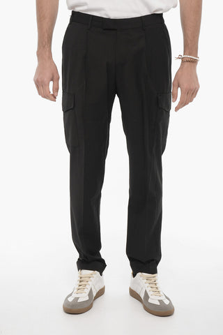 Single-Pleat MASTER FIT Cargo Pants with Cuffed Hem