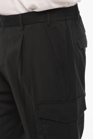 Single-Pleat MASTER FIT Cargo Pants with Cuffed Hem