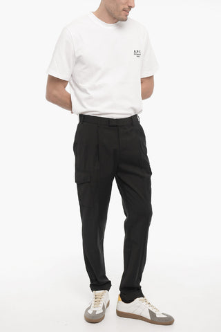 Single-Pleat MASTER FIT Cargo Pants with Cuffed Hem
