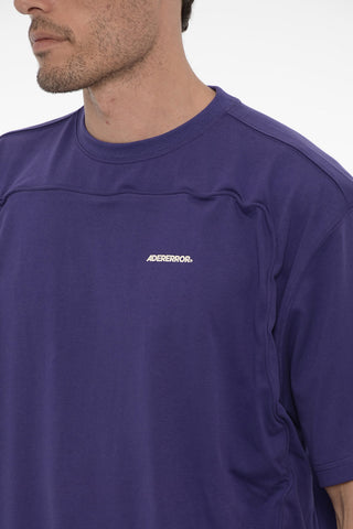 Crew-neck Cotton T-shirt with Logo