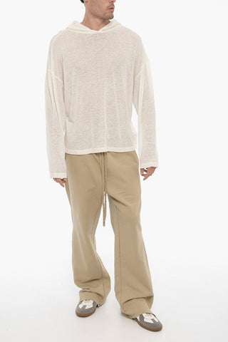 Lightweight Linen Blend Hoodie