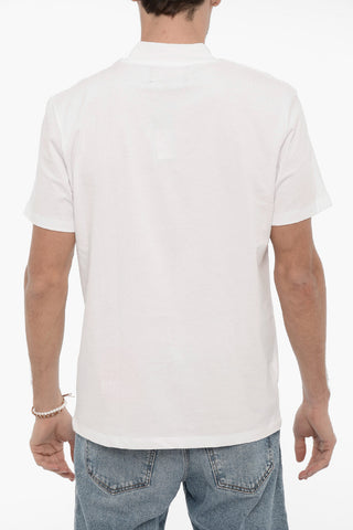 FRED PERRY Turtleneck T-shirt with Pin
