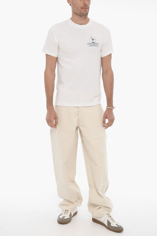 Cotton UNISEX Crew-Neck T-shirt with Print