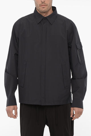 Hidden Closure Lightweight Jacket