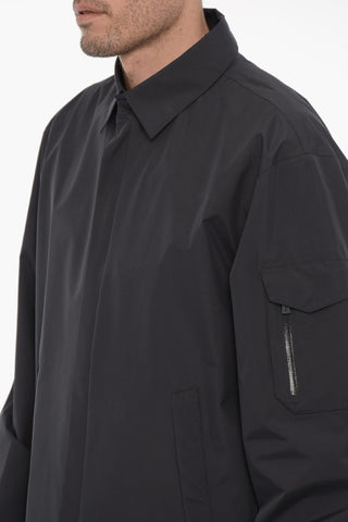Hidden Closure Lightweight Jacket