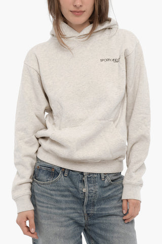 Patch Pocket Fleeced-Cotton UNISEX Hoodie